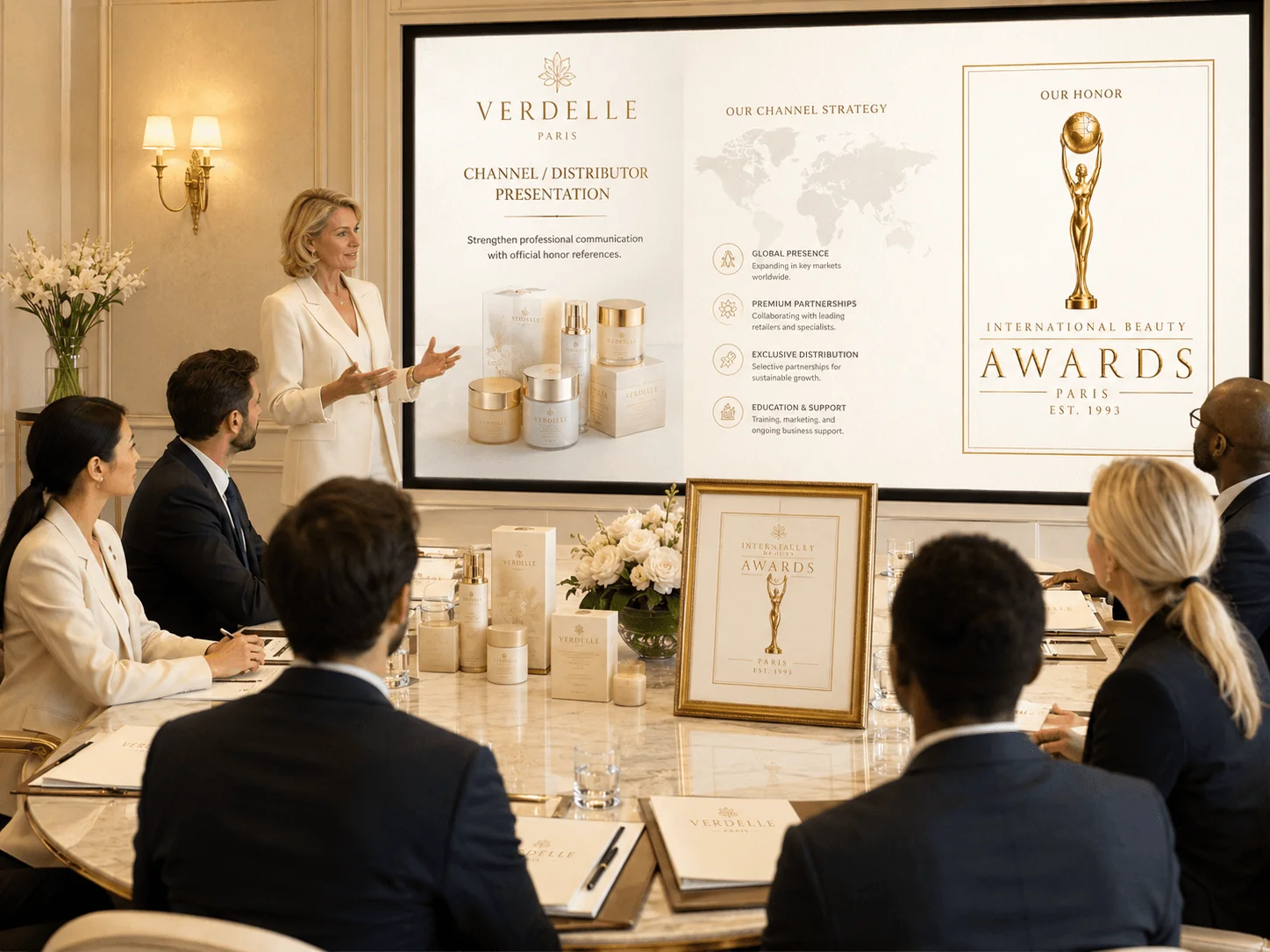 Distributor Presentation visual